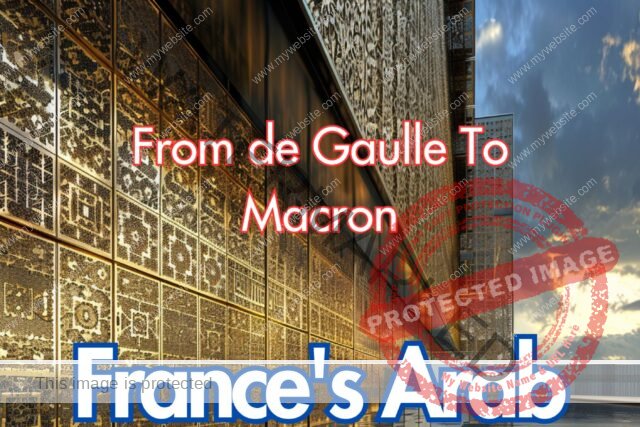 France’s Arab Policy: From De Gaulle to Macron